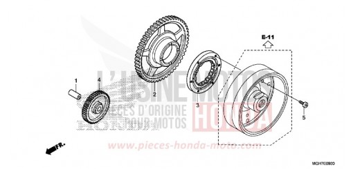 STARTING CLUTCH VFR1200XDLF de 2015